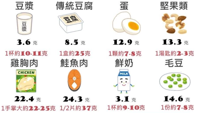 蛋白質計算方法
