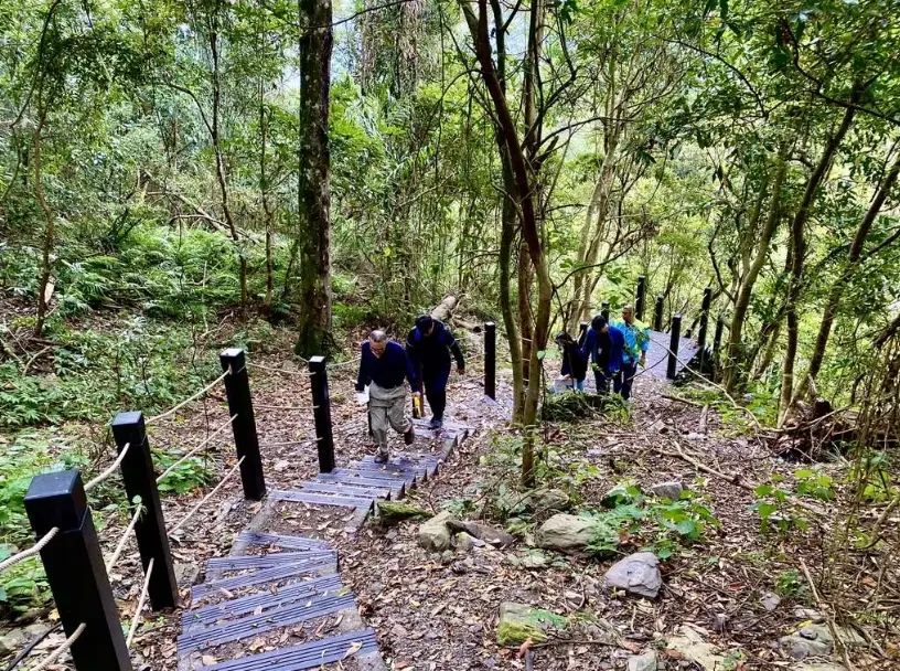 银发族步道