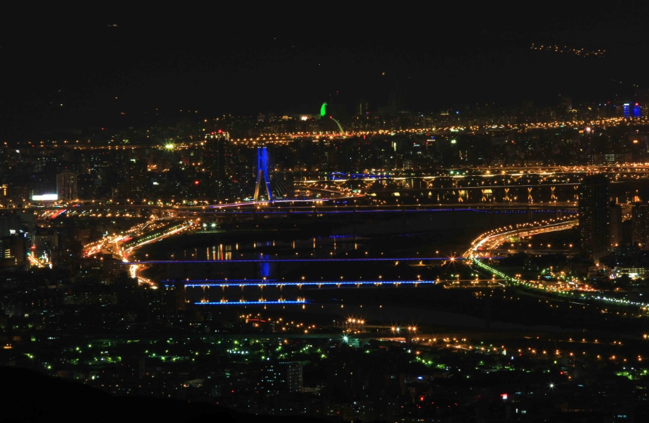 大棟山夜景