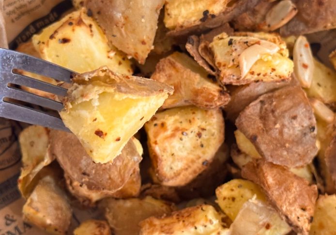 氣炸馬鈴薯角做法