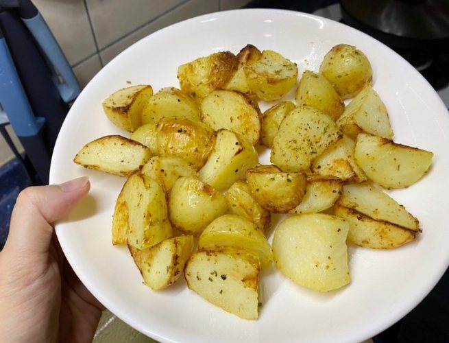 氣炸鍋冷凍馬鈴薯