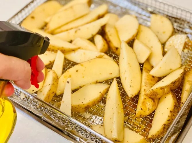 整顆馬鈴薯氣炸鍋時間