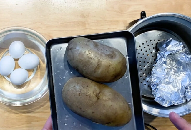 馬鈴薯電鍋蒸多久