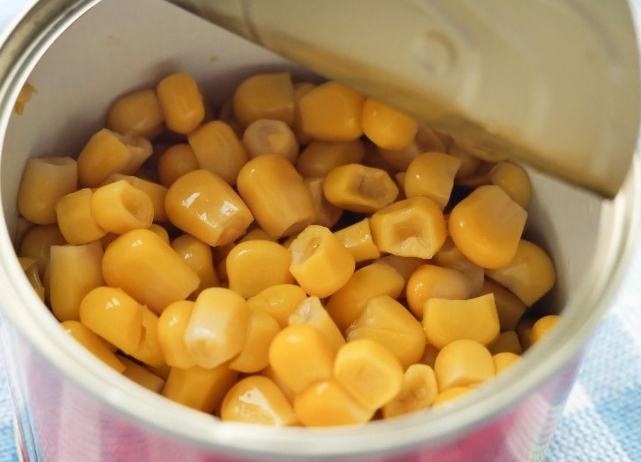 玉米罐頭 熱量