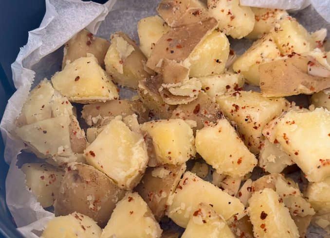 氣炸馬鈴薯水煮