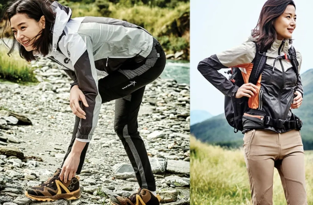 女性登山穿搭
