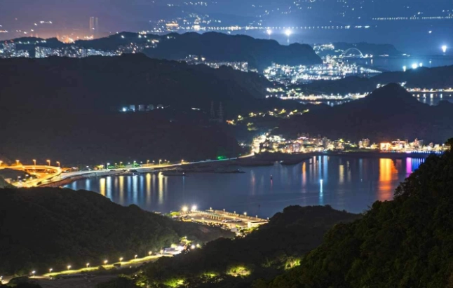 雞籠山夜景