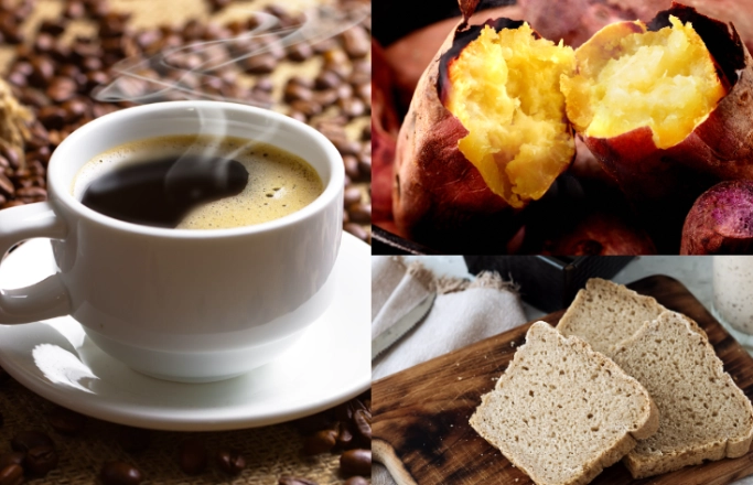 黑咖啡地瓜減肥